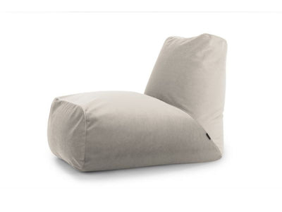 Bean bag Tube Barcelona White Grey