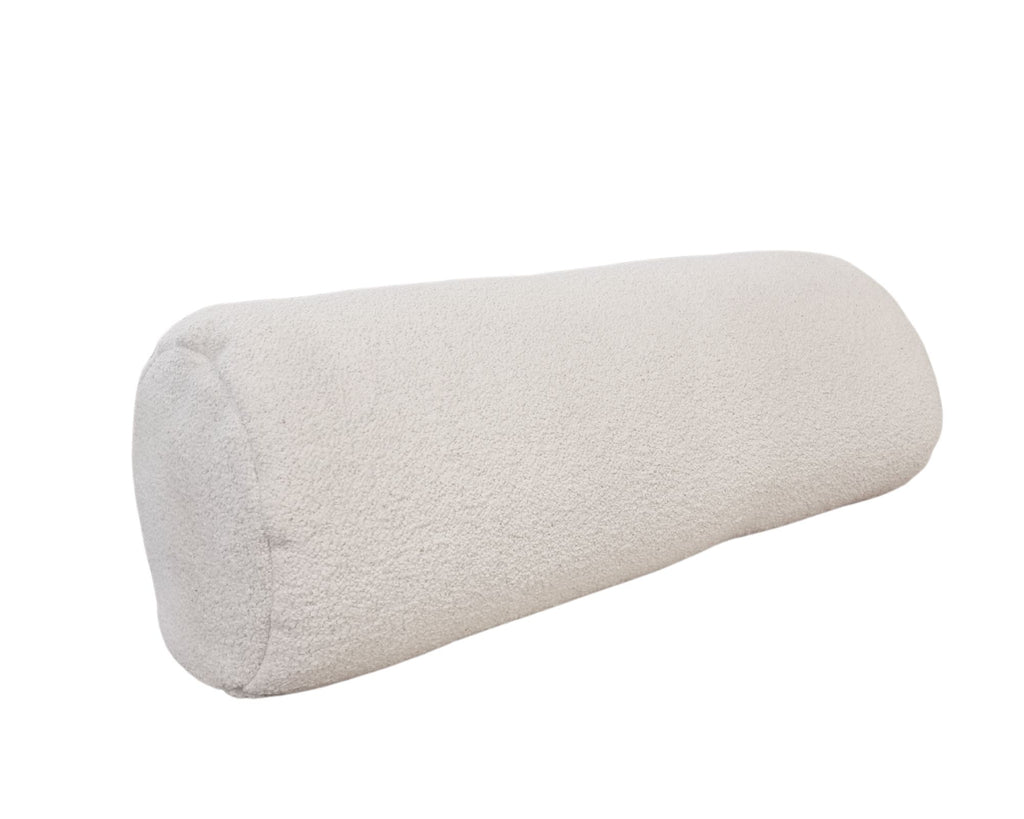 Arctic White Cylindrical Cushion