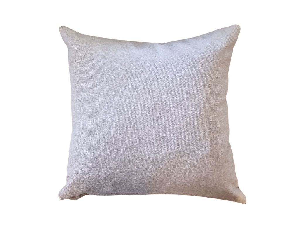 Double sided blush square cushion