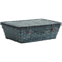Cargar imagen en el visor de la galería, Grey blue bamboo box