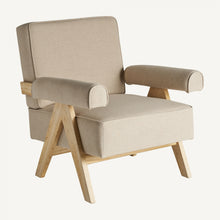 Load image into Gallery viewer, Elm Wood Armchair
