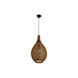 Hanging lamp - 34x34x58 - Natural - Rattan