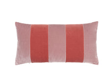 Load image into Gallery viewer, Stripe Velvet 40x80 #old rose/berry