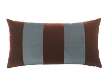Load image into Gallery viewer, Velvet 40x80 steel grey/chocolate