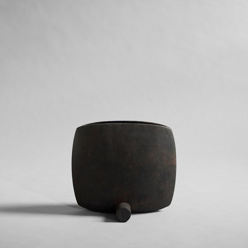 Guggenheim Vase, Square - Coffee