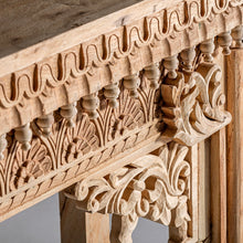 Load image into Gallery viewer, Carved Console Table