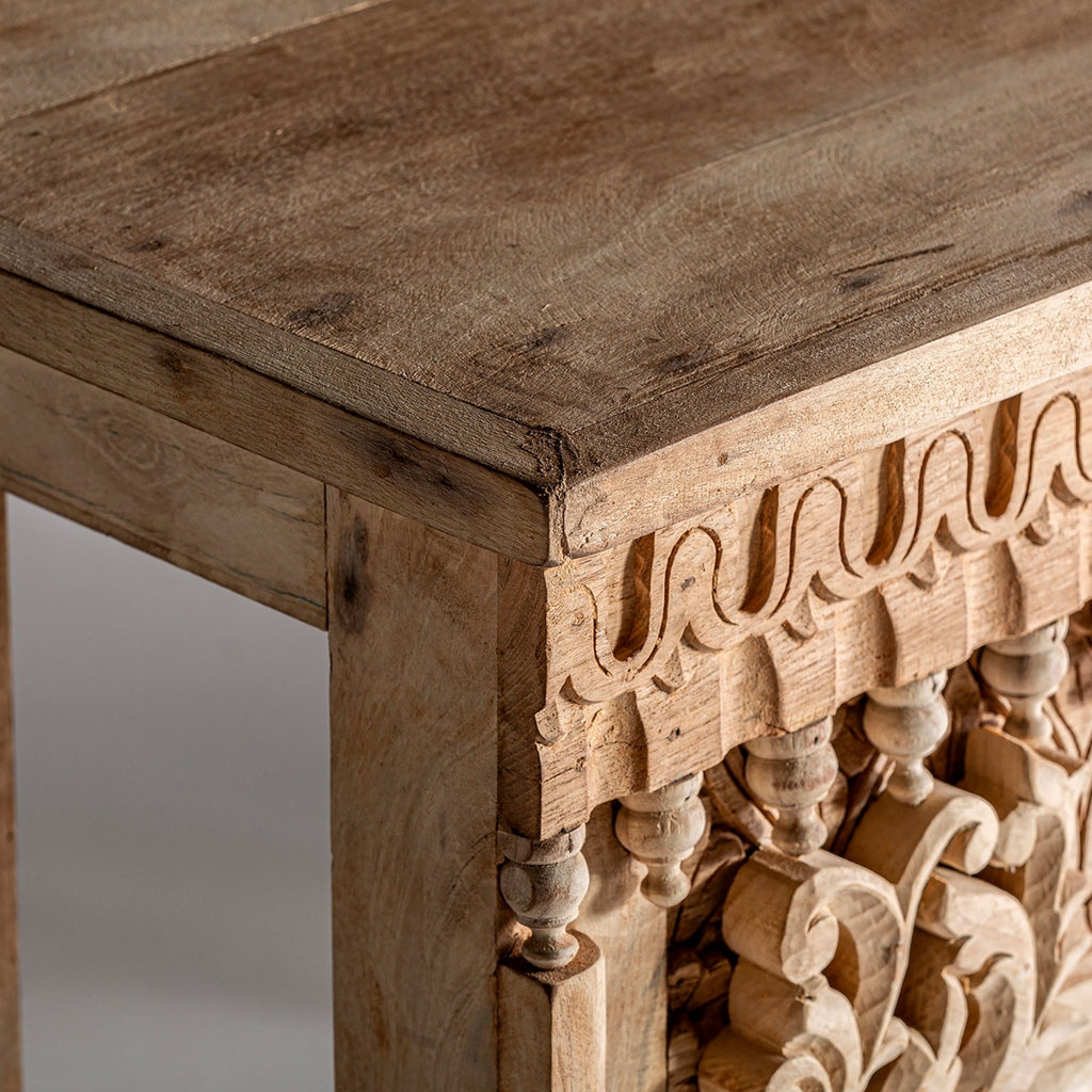 Carved Console Table