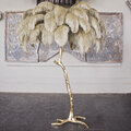 Carica l&#39;immagine nel visualizzatore di Gallery, The Feather Floor Lamp