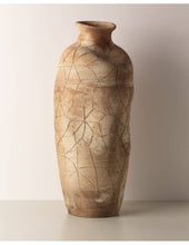 Load image into Gallery viewer, Clay vase large Ø26xH62 cm