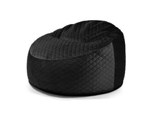 Carica l'immagine nel visualizzatore di Gallery, Foam Bean bag Om 110 Lure Luxe Black