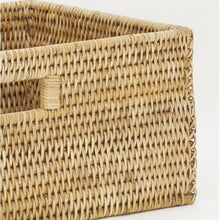 Load image into Gallery viewer, Large natural rattan basket
