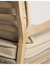 Carica l&#39;immagine nel visualizzatore di Gallery, 2 seater oak wood sofa