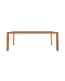 Dining table in natural recycled teak 180 x 90 cm
