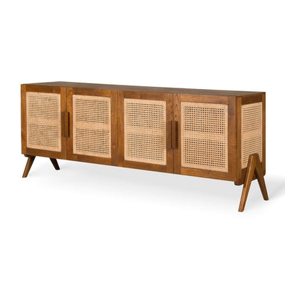 Storage Dressoir - Dark Brown & Black