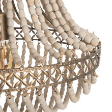 Load image into Gallery viewer, NATURAL FIR WOOD CEILING LAMP 48 X 48 X 60 CM