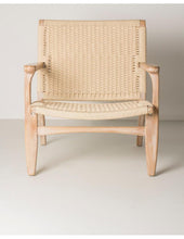 Load image into Gallery viewer, Elm wood armchair