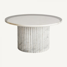 Charger l&#39;image dans la galerie, FULL MARBLE COFFEE TABLE