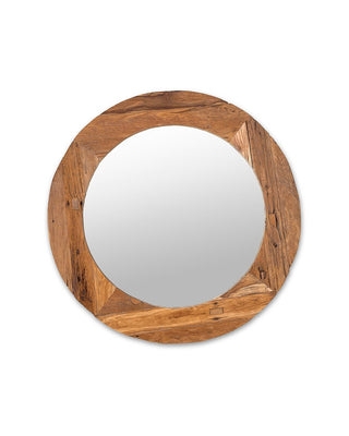 Mirror Teak Round