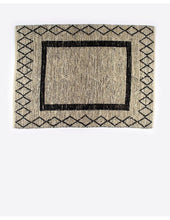 Load image into Gallery viewer, Jute rug black large size 170x240 cm