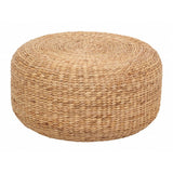 Water hyacinth pouf