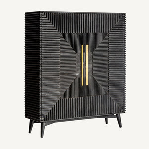 WARDROBE PLISSÉ WOOD