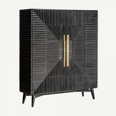 WARDROBE PLISSÉ WOOD