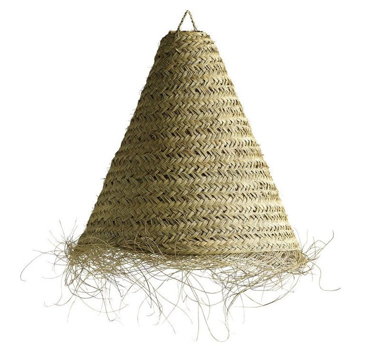 LAMP SHADE IN WOVEN PALMLEAVES