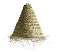 Charger l&#39;image dans la galerie, LAMP SHADE IN WOVEN PALMLEAVES