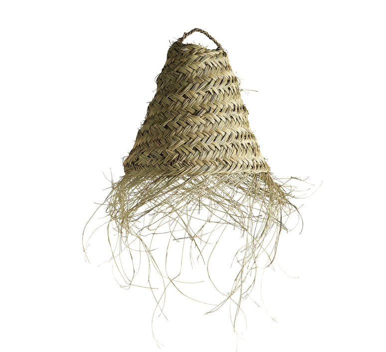 LAMP SHADE IN WOVEN PALMLEAVES