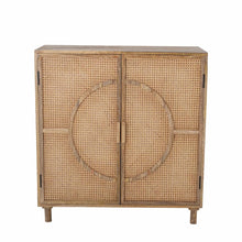 Load image into Gallery viewer, Rattan and Mango Wood cabinet