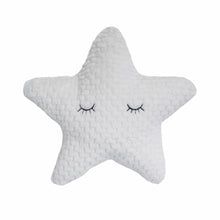 Load image into Gallery viewer, Star Cushion, White, Polyester