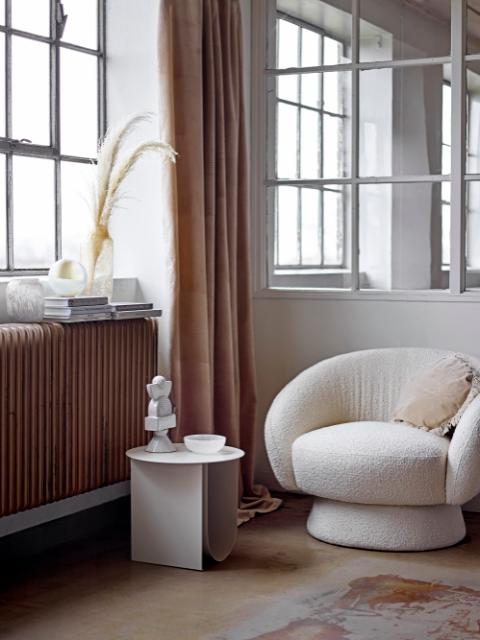 Lounge Chair, White