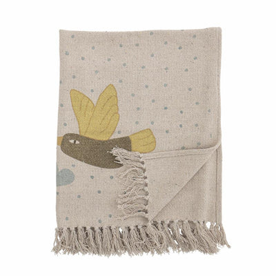 Throw, Nature, Recycled Cotton