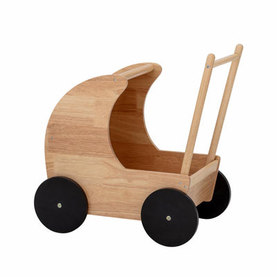 Toy Pram, Nature, Rubberwood