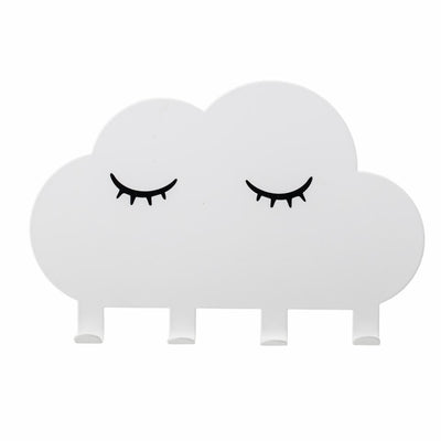 Cloud Coat Rack, White, Metal