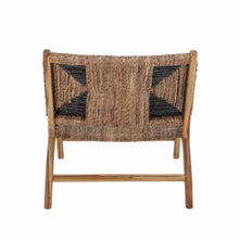 Load image into Gallery viewer, Lounge Chair, Black, Teak