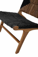 Load image into Gallery viewer, Lounge Chair, Black, Teak