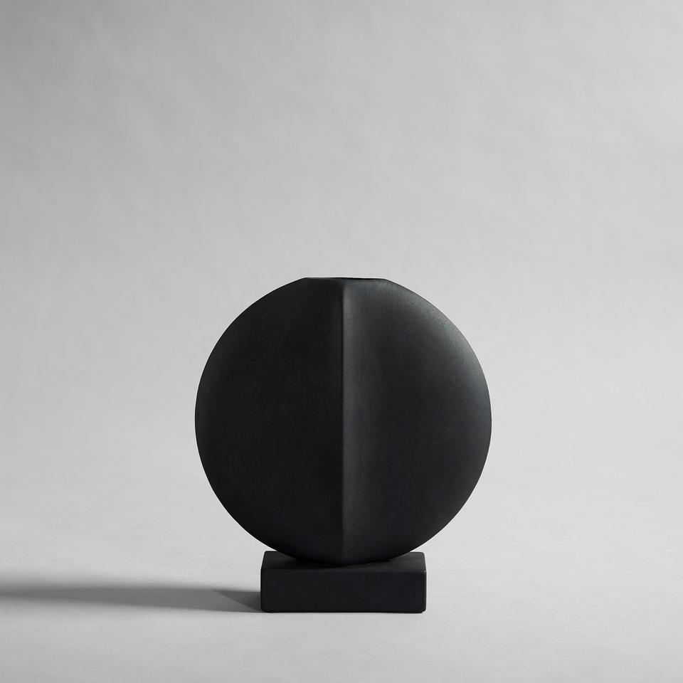 Guggenheim Vase, Mini - Black