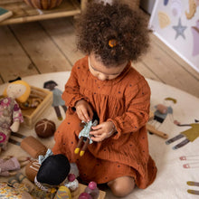 Load image into Gallery viewer, Hella &amp; Stella Doll, Purple, Cotton