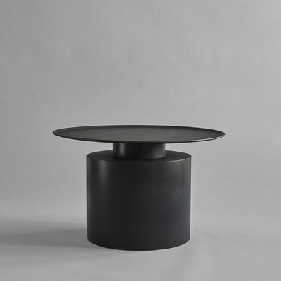 Pillar Table, Low - Burned Black