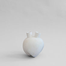 Load image into Gallery viewer, Sumo Vase, Horns - Bone White