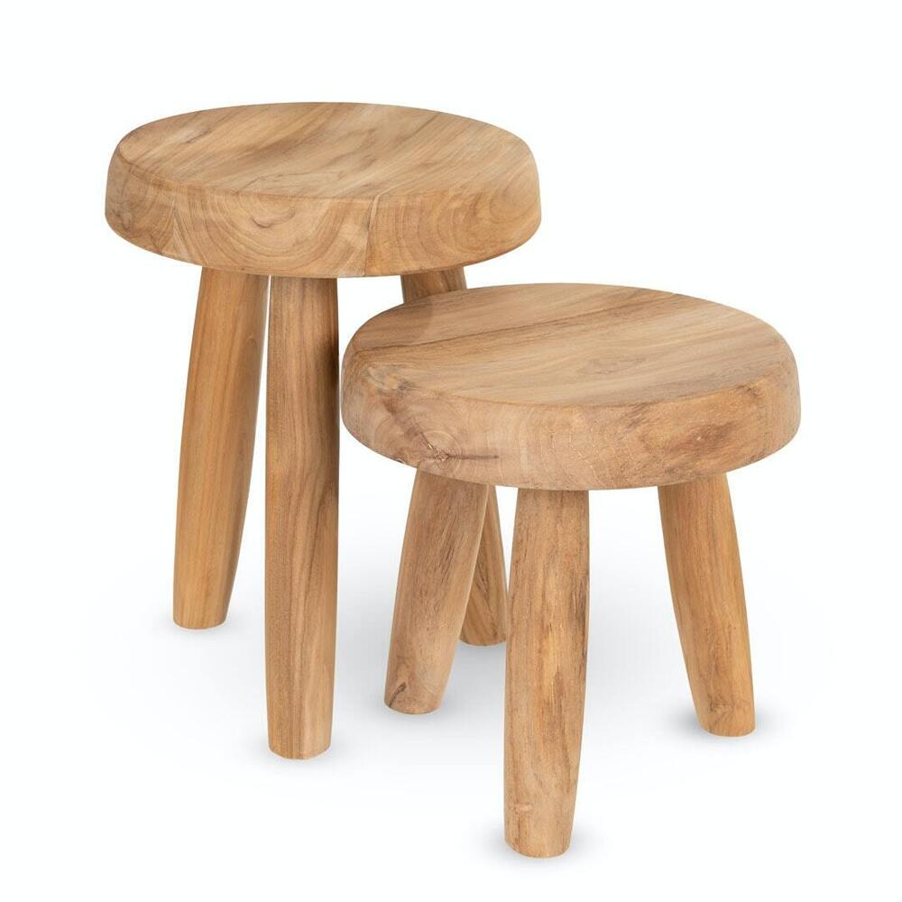 Stool L - Teak