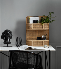 Load image into Gallery viewer, Lucca rattan shelf