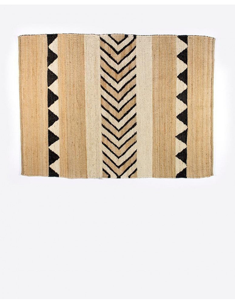 Jute rug large size 170x240 cm