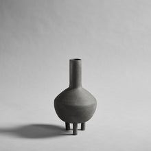 Load image into Gallery viewer, Duck Vase, Fat - Dark grey
