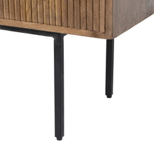 Load image into Gallery viewer, BROWN MANGO WOOD SIDEBOARD LIVING ROOM 150 X 40 X 80 CM