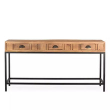 Carica l&#39;immagine nel visualizzatore di Gallery, Wooden console table