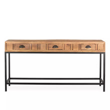 Charger l&#39;image dans la galerie, Wooden console table