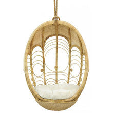 Load image into Gallery viewer, Rattan peacock swing chair