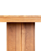 Charger l&#39;image dans la galerie, Dining table in natural recycled teak wood 240 x 110 cm
